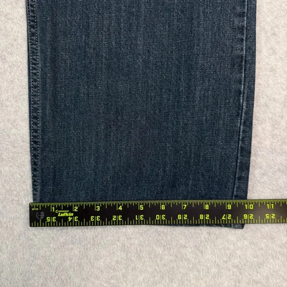 Levi's 559 Relaxed Straight Jeans Mens 42x27 Dark Wash Denim Blue Pants - Picture 6 of 16